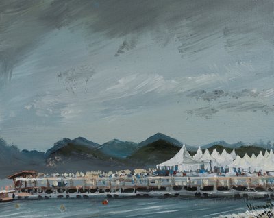 Tenten van het Filmfestival van Cannes 2014 door Vincent Alexander Booth
